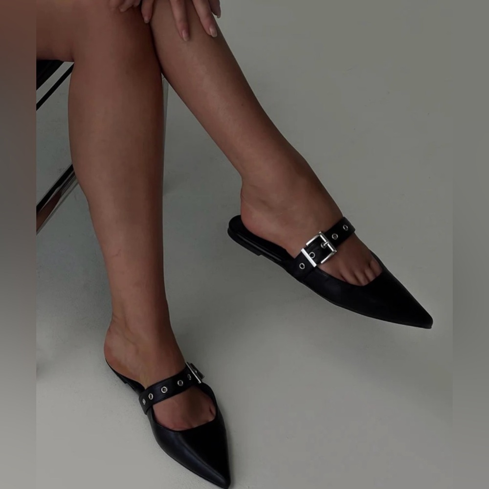 Billini Halsy pointed toe flats. Size: 8